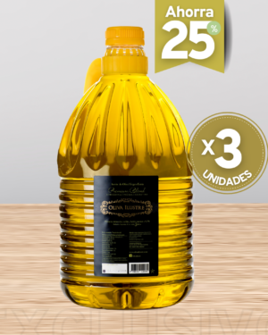 Aceite de Oliva Ilustre 5l COMBO X3u