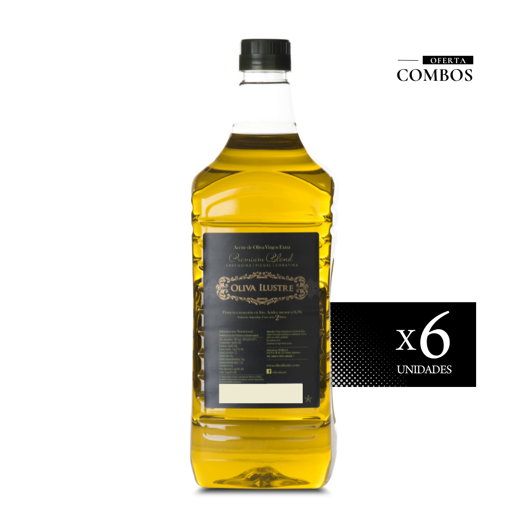 Aceite de Oliva Ilustre 2l x6