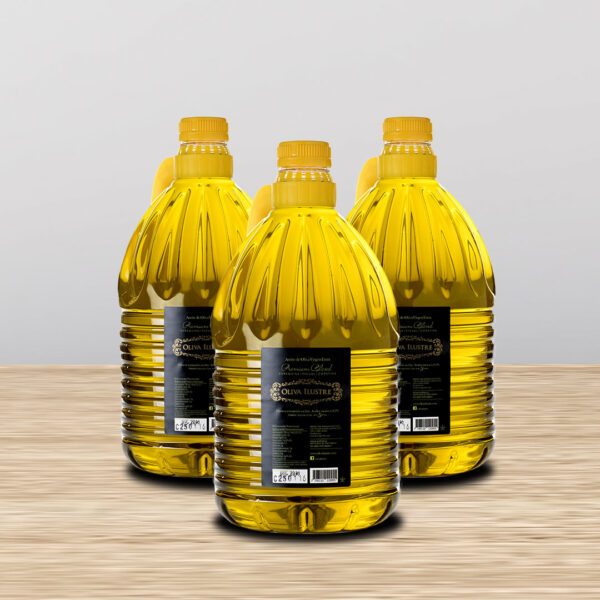 3 Bidones de aceite de Oliva Ilustre x5l
