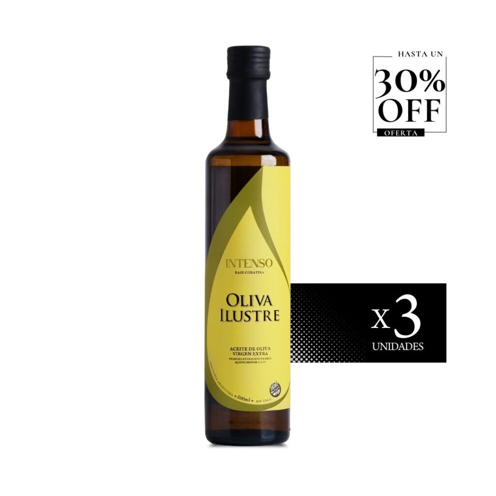 Aceite de Oliva Ilustre Intenso 500ml x3 OFERTA