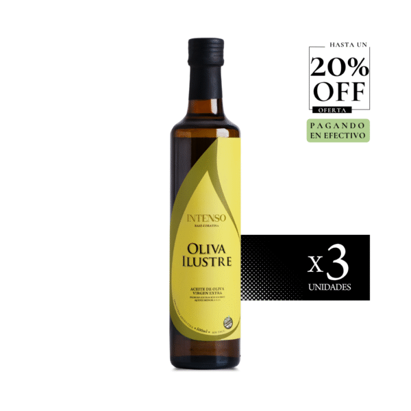 Aceite de Oliva Ilustre Intenso 500ml x3 OFERTA
