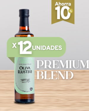 Oliva Ilustre - Caja x12 unidades de Botella premium Blend 500ml