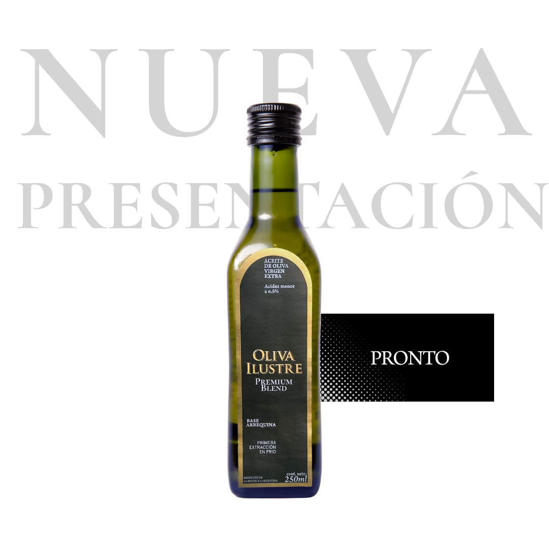Oliva Ilustre PremiumBlend 250 nueva presentacion pronto
