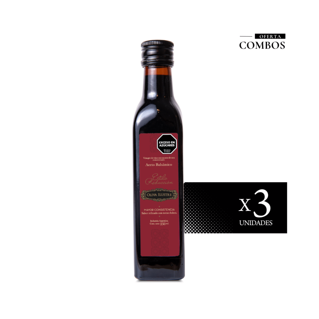 Oliva-Ilustre-Aceto-Reducción-250ML x3