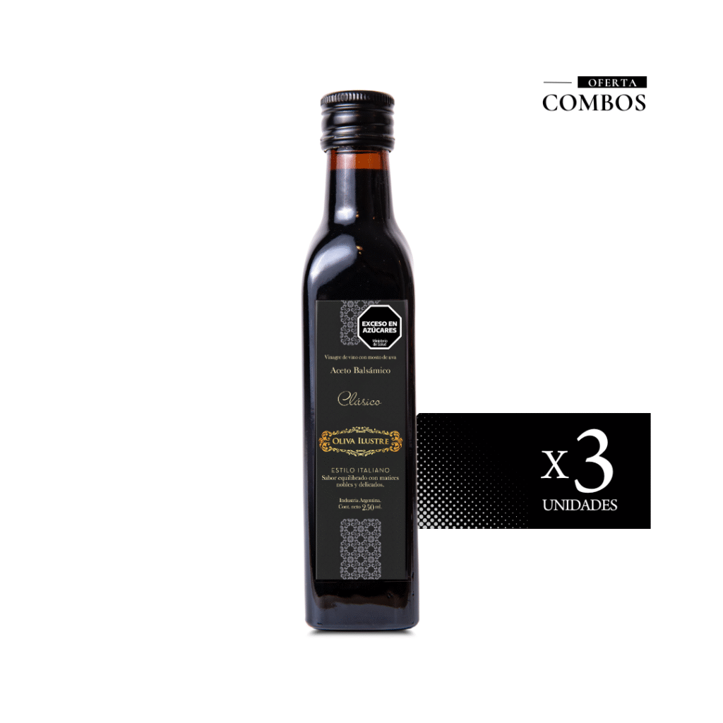 Oliva-Ilustre-Aceto-Clasico-250ML x3