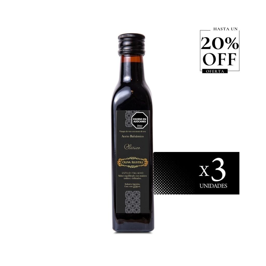 Oliva-Ilustre-Aceto-Clasico-250ML x3 OFERTA