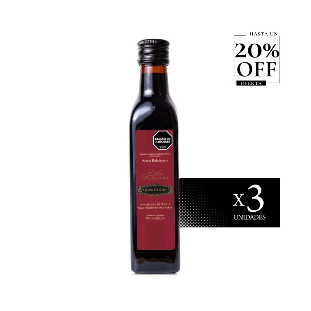 Oliva-Ilustre-Aceto-Reducción-250ML x3 OFERTA