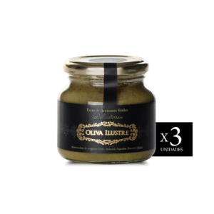 Oliva Ilustre - Pasta de aceitunas verdes x3