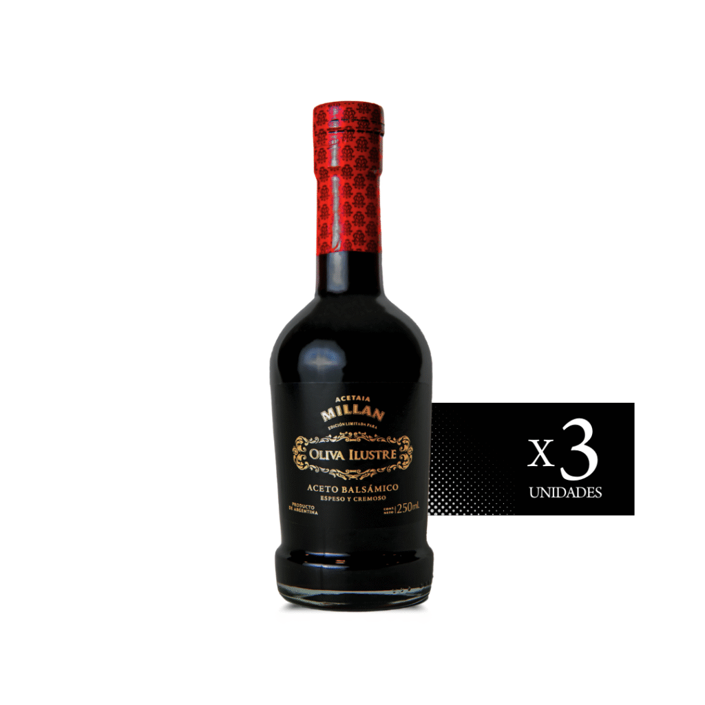 Aceto Cremoso Oliva Ilustre by Millan 250ml x3u