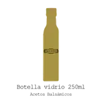 Oliva Ilustre Icono Frasco Vidrio 250ml aceto