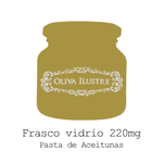 Frasco vidrio 220mg